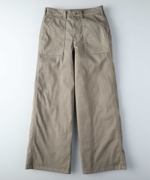 SOMETHING（サムシング）の「【SOMETHING】「COOL」 ベイカーワイドパンツ（その他パンツ・レディース・ベージュ・28inch/29inch/26inch/27inch）」の16枚目の写真