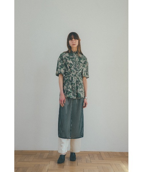 MESH LAYERED SKIRT メッシュ レイヤード スカート CLANE（クラネ）の「LAYERED MESH SKIRT（スカート）」 - WEAR