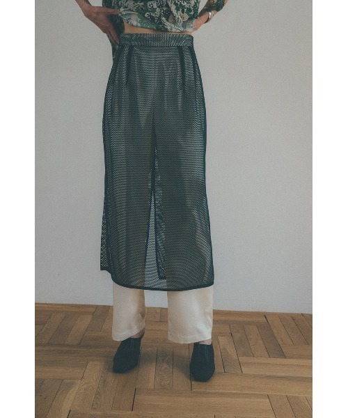 クラネ正規品❗️新品紙タグ付⭐️レイヤードパンツLAYERED MESH SKIRT CLANE（クラネ）の「LAYERED MESH SKIRT（スカート）」 - WEAR