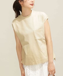 NANO universe | シェルテック フレンチスリーブトップス(Tシャツ/カットソー)