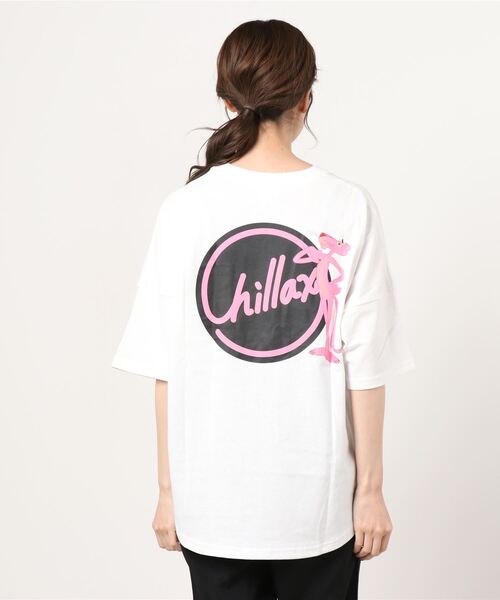 セール Chillax チラックス ピンク パンサー The Pink Panther ビッグシルエットtシャツ 212oo2st260cl Tシャツ カットソー Chillax チラックス のファッション通販 Zozotown