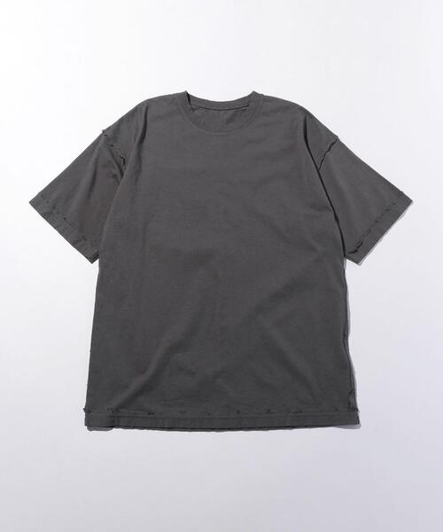ETHOS（エトス）の「＜ETHOS（エトス）＞ INSIDE OUT T/Tシャツ（Tシャツ/カットソー・メンズ・ホワイト/ネイビー/ブラウン・SMALL/MEDIUM/LARGE）」の3枚目の写真