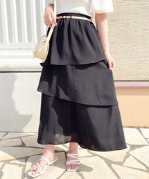 apres jour | ラッフルティアードスカート【ZOZOTOWN限定アイテム】(スカート)