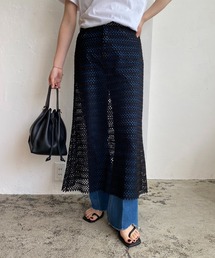 CAPRICIEUX LE'MAGE | 2WAYクロシェレーススカート(スカート)