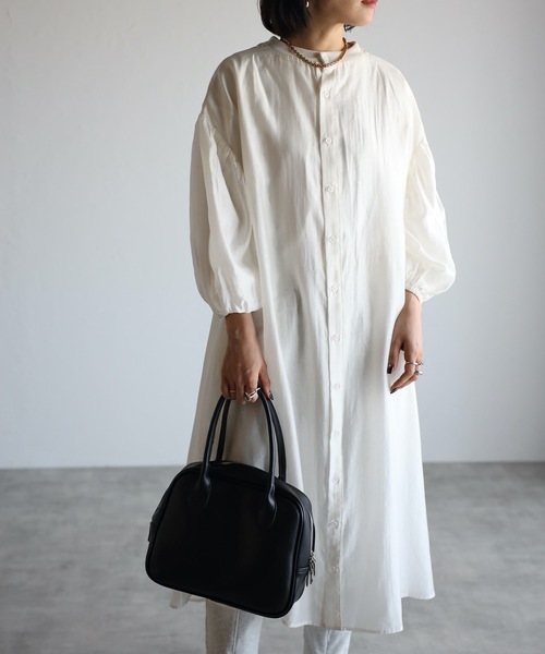 ap retro（アプレトロ）の「2WAYシアーワンピ／シアーガウン【ZOZO限定アイテム】（ワンピース・レディース・ブラック/オフホワイト/ライトベージュ・FREE）」の21枚目の写真