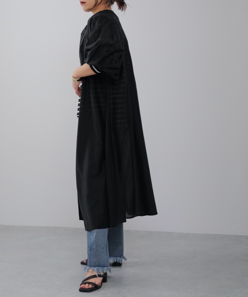 ap retro（アプレトロ）の「2WAYシアーワンピ／シアーガウン【ZOZO限定アイテム】（ワンピース・レディース・ブラック/オフホワイト/ライトベージュ・FREE）」の9枚目の写真