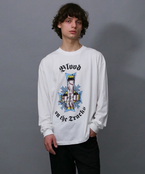 Iroquois（イロコイ）の「IDIOT WIND L/S T（Tシャツ/カットソー・メンズ・ブルー系その他/レッド系その他・1/2/3）」の2枚目の写真