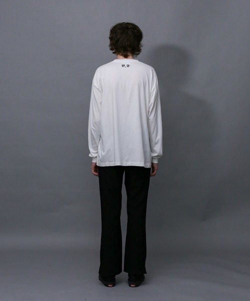 Iroquois（イロコイ）の「IDIOT WIND L/S T（Tシャツ/カットソー・メンズ・ブルー系その他/レッド系その他・1/2/3）」の12枚目の写真