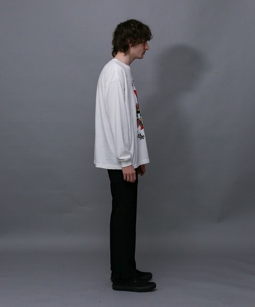 Iroquois（イロコイ）の「IDIOT WIND L/S T（Tシャツ/カットソー・メンズ・ブルー系その他/レッド系その他・1/2/3）」の13枚目の写真