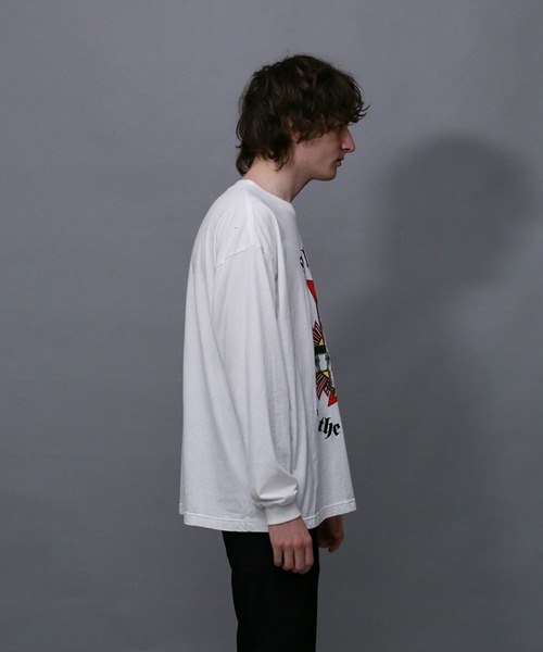 Iroquois（イロコイ）の「IDIOT WIND L/S T（Tシャツ/カットソー・メンズ・ブルー系その他/レッド系その他・1/2/3）」の9枚目の写真