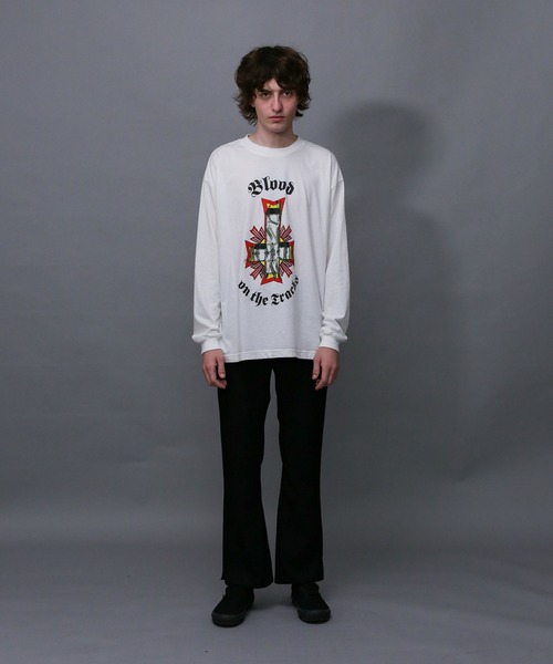 Iroquois（イロコイ）の「IDIOT WIND L/S T（Tシャツ/カットソー・メンズ・ブルー系その他/レッド系その他・1/2/3）」の11枚目の写真