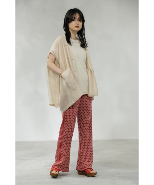 ROSE BUD（ローズバッド）の「ノーカラーシアージャケット（ノー