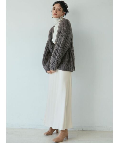 LAGUNAMOON（ラグナムーン）の「オーガンジーボリュームシュシュ（シュシュ・レディース・アイボリー/ピンク・FREE）」の4枚目の写真