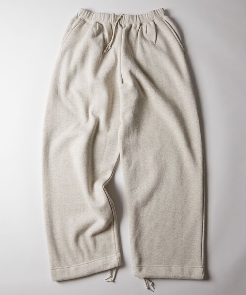FREAK'S STORE（フリークスストア）の「WEB限定 ワイドシルエット スウェットパンツ/セットアップ対応（スウェットパンツ・メンズ・ブラック/ブラウン/杢グレー/グレイッシュベージュ・SMALL/MEDIUM/LARGE）」の17枚目の写真