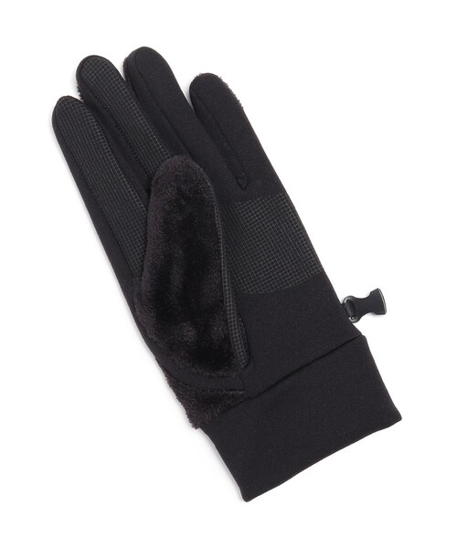 BASECONTROL(ベースコントロール)の「◆シンサレート 刺繍入り スポーツタイプ グローブ(手袋・メンズ・ブラック/ブラック系・99)」の5枚目の写真