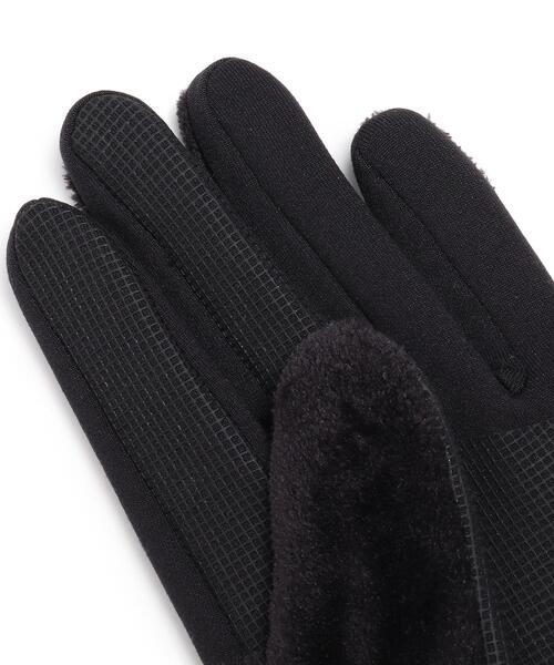 BASECONTROL(ベースコントロール)の「◆シンサレート 刺繍入り スポーツタイプ グローブ(手袋・メンズ・ブラック/ブラック系・99)」の6枚目の写真