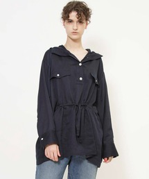 フードプルオーバーシャツ