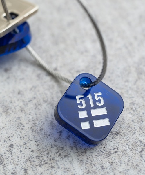 Rocky Monroe（ロッキーモンロー）の「日本製 アクリルホテルキーリング ACRYLIC HOTEL KEY HOLDER(515) AW-1314-2（キーホルダー・メンズ・ブラック/レッド/ブルー/グリーン/クリアブラック・ONESIZE）」の19枚目の写真