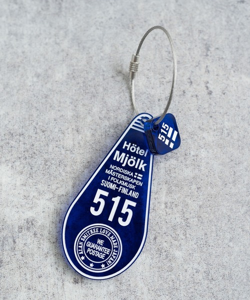 Rocky Monroe（ロッキーモンロー）の「日本製 アクリルホテルキーリング ACRYLIC HOTEL KEY HOLDER(515) AW-1314-2（キーホルダー・メンズ・ブラック/レッド/ブルー/グリーン/クリアブラック・ONESIZE）」の20枚目の写真