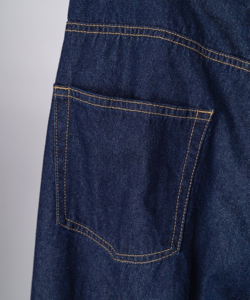 make a ray!（メイク ア レイ！）の「バルーンシルエット ワイドバギー デニムパンツ/ワイドテーパード（デニムパンツ・メンズ・サックスブルー/インディゴブルー/ライトインディゴブルー・M/L）」の7枚目の写真