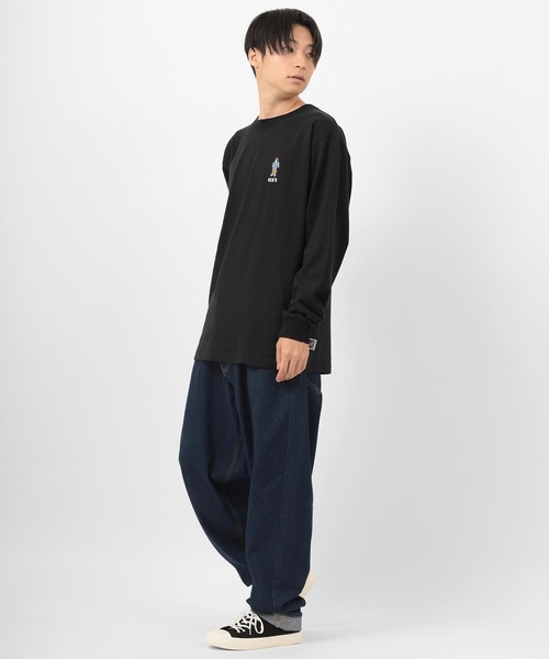 make a ray!（メイク ア レイ！）の「バルーンシルエット ワイドバギー デニムパンツ/ワイドテーパード（デニムパンツ・メンズ・サックスブルー/インディゴブルー/ライトインディゴブルー・M/L）」の16枚目の写真