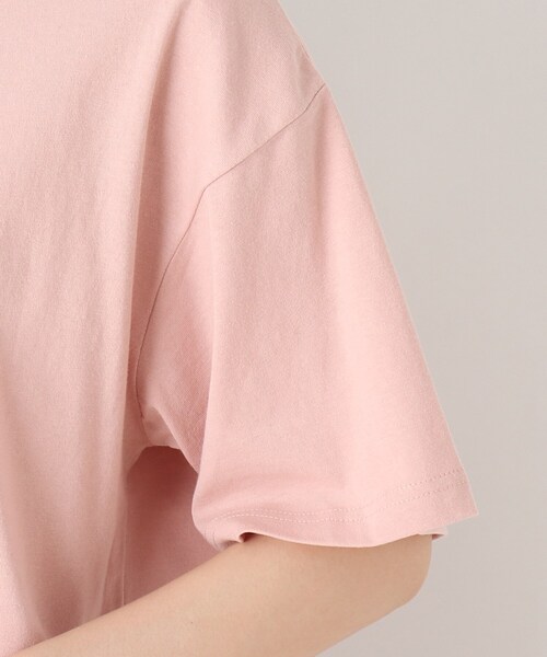 SHOO・LA・RUE(シューラルー)の「◆【つながる】横断歩道ママTシャツ(Tシャツ/カットソー・レディース・ブルー/ピンク系・99)」の6枚目の写真