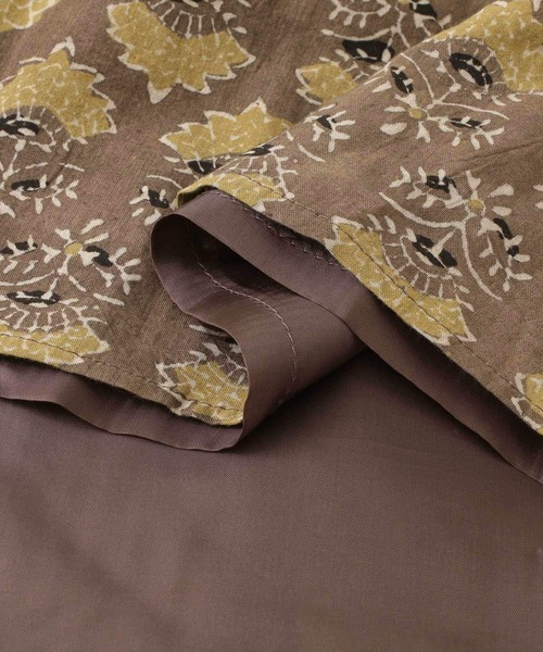 かぐれ（カグレ）の「エスニックコットンギャザースカート（スカート・レディース・ブラウン/ブラック・FREE）」の12枚目の写真