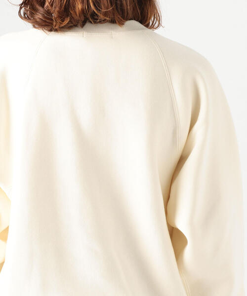 TOMORROWLAND （トゥモローランド）の「コットンジャージー クルーネックプルオーバー（スウェット・レディース・ホワイト/ブラック/サックスブルー/ライトピンク・S/M）」の12枚目の写真