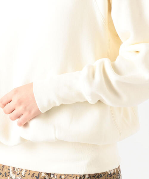 TOMORROWLAND （トゥモローランド）の「コットンジャージー クルーネックプルオーバー（スウェット・レディース・ホワイト/ブラック/サックスブルー/ライトピンク・S/M）」の15枚目の写真