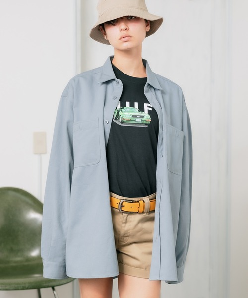 BIG MAC(ビッグマック)の「BIG MAC/ビッグマック BIG MAC SHIRTS ビックシルエット ワークシャツ アメカジ(シャツ/ブラウス・メンズ・ブラック/ブルー/オフホワイト/ピンク/ダークグリーン・M/XL/L/S)」の19枚目の写真