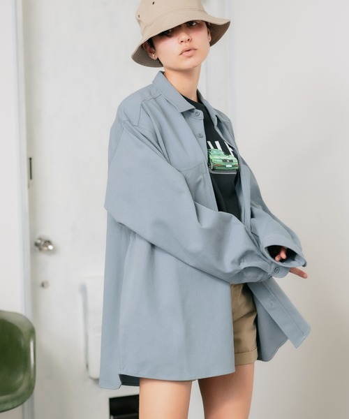 BIG MAC(ビッグマック)の「BIG MAC/ビッグマック BIG MAC SHIRTS ビックシルエット ワークシャツ アメカジ(シャツ/ブラウス・メンズ・ブラック/ブルー/オフホワイト/ピンク/ダークグリーン・M/XL/L/S)」の20枚目の写真