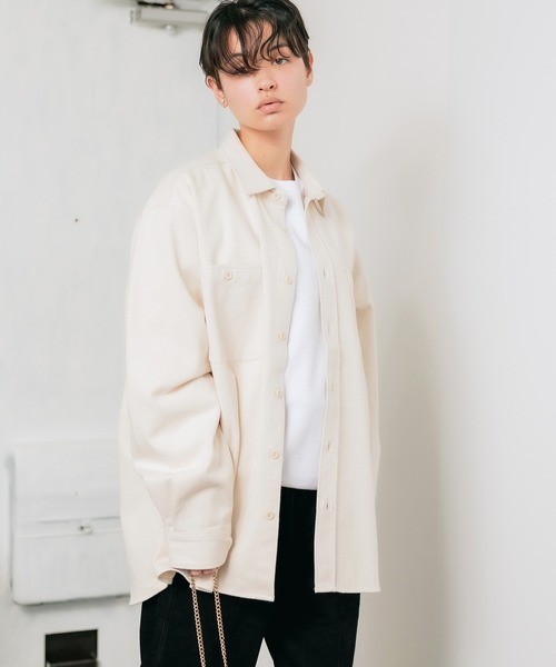 BIG MAC(ビッグマック)の「BIG MAC/ビッグマック BIG MAC SHIRTS ビックシルエット ワークシャツ アメカジ(シャツ/ブラウス・メンズ・ブラック/ブルー/オフホワイト/ピンク/ダークグリーン・M/XL/L/S)」の11枚目の写真