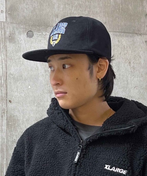 XLARGE（エクストララージ）の「XLARGE × BALANSA WOOL CAP（キャップ・メンズ・ブラック/ネイビー/バーガンディー・ONE SIZE）」の18枚目の写真