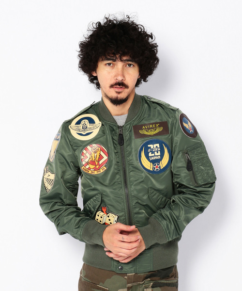 状態良好AVIREX L-2A TOPGUN maverick AVIREX L-2A TOP GUN jkt (他ミリタリー多数有り)