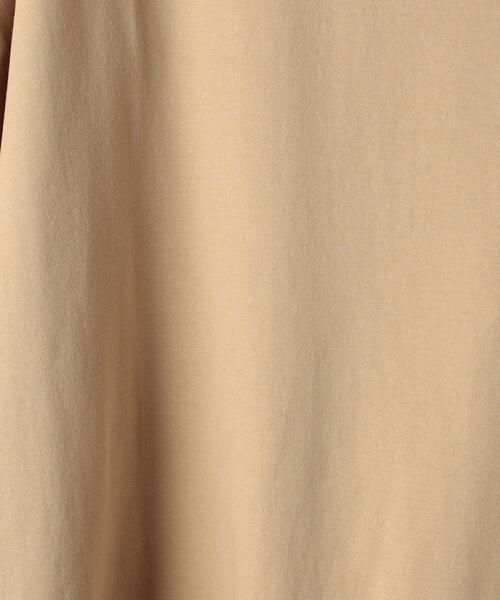 green label relaxing(グリーンレーベルリラクシング)の「フハクコンビ ボリューム スリーブ プルオーバー カットソー(Tシャツ/カットソー・レディース・ブラック/ベージュ/ライトピンク・FREE)」の12枚目の写真