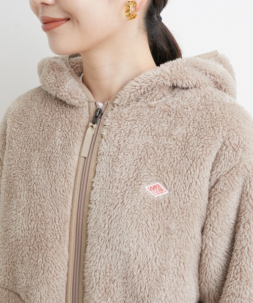 DANTON（ダントン）の「【DANTON】HIGH PILE ZIP HOODED JACKET
