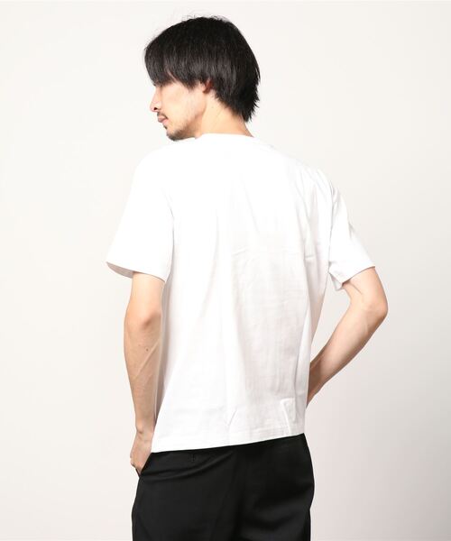 UNIVERSAL OVERALL(ユニバーサルオーバーオール)の「UNIVERSAL OVERALL/2Pパックワイドヘビーウェイト_ショートスリーブ UVOP-002(Tシャツ/カットソー・メンズ・グレー/ブラック/ホワイト・SMALL/X-LARGE/LARGE/MEDIUM)」の7枚目の写真