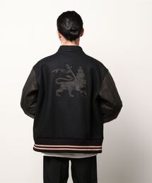 Sasquatchfabrix./サスクワッチファブリックス/WA-NECK STADIUM JACKET/21AW-JKH-001