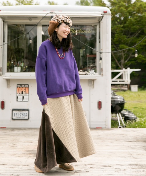 チャイハネ（チャイハネ）の「【チャイハネ】yul リーレナマキシスカート（スカート・レディース・ブラック/ベージュ/レッド/ブルー・FREE）」の17枚目の写真