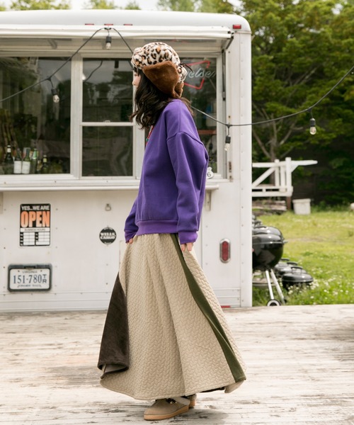 チャイハネ（チャイハネ）の「【チャイハネ】yul リーレナマキシスカート（スカート・レディース・ブラック/ベージュ/レッド/ブルー・FREE）」の18枚目の写真