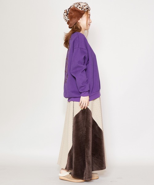 チャイハネ（チャイハネ）の「【チャイハネ】yul リーレナマキシスカート（スカート・レディース・ブラック/ベージュ/レッド/ブルー・FREE）」の14枚目の写真