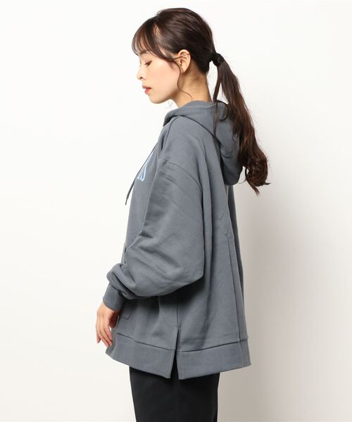 BEN DAVIS（ベンデイビス）の「《BEN DAVIS》LADIES PARKA（パーカー・レディース・ホワイト/チャコール/ワイン・LARGE/MEDIUM）」の4枚目の写真