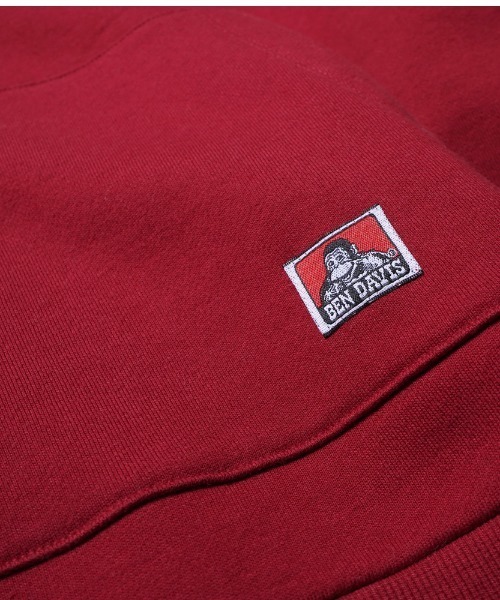 BEN DAVIS（ベンデイビス）の「《BEN DAVIS》LADIES PARKA（パーカー・レディース・ホワイト/チャコール/ワイン・LARGE/MEDIUM）」の12枚目の写真