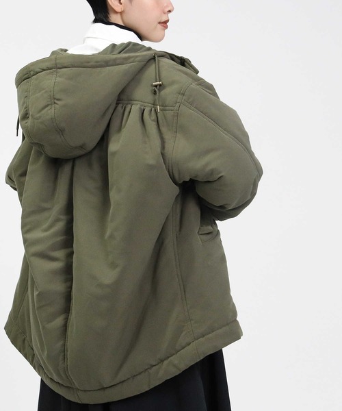 ジャケット・アウター Mo aimoha（アイモハ） コート アウター 「moyo」フェイクムートン シャツ