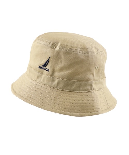 NAUTICA（ノーティカ）の「【NAUTICA/ノーティカ】バケットハット（ハット・キッズ・ベージュ/ネイビー/カーキ・M/S）」の2枚目の写真