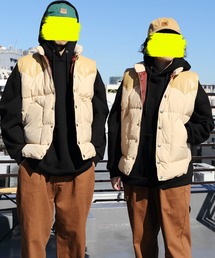 切替中綿ベスト