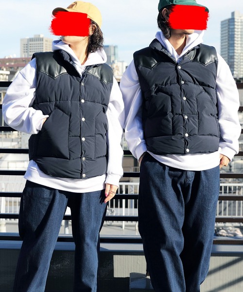 ８(eight)（エイト）の「切替中綿ベスト（ダウンベスト・メンズ・ブラック/ベージュ/ネイビー/グリーン・MEDIUM/LARGE）」の17枚目の写真