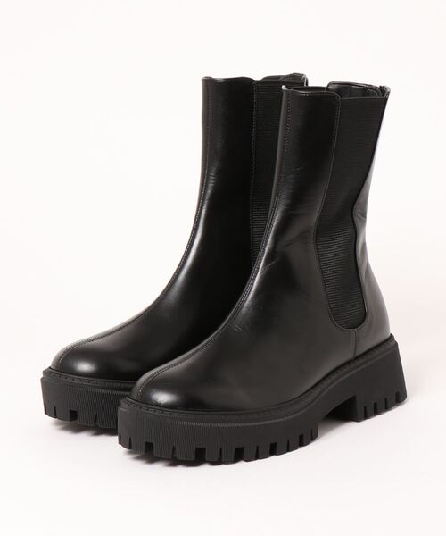 OUVRAGE CLASSE(ウヴラージュクラス)の「コンバットブーツ(ブーツ・レディース・ブラック・SMALL/MEDIUM)」の1枚目の写真