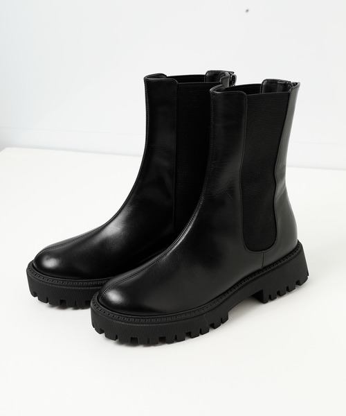 OUVRAGE CLASSE(ウヴラージュクラス)の「コンバットブーツ(ブーツ・レディース・ブラック・SMALL/MEDIUM)」の4枚目の写真