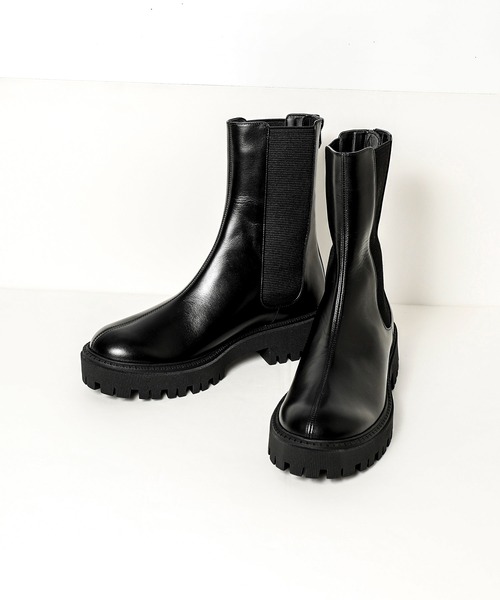 OUVRAGE CLASSE(ウヴラージュクラス)の「コンバットブーツ(ブーツ・レディース・ブラック・SMALL/MEDIUM)」の5枚目の写真